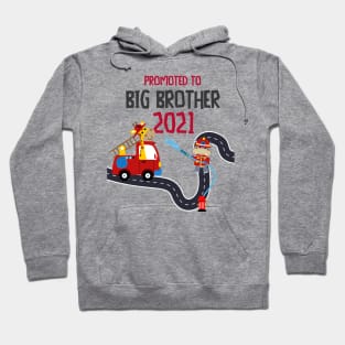 Big Brother 2021 With Fire Engine / Fire Engine Hoodie